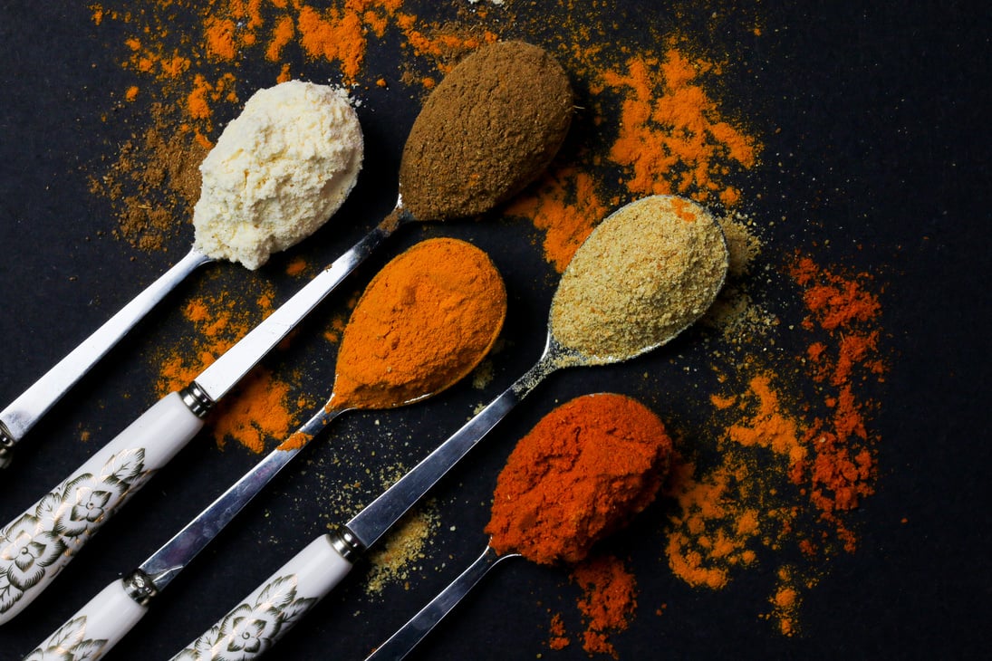  Spoons with Spices