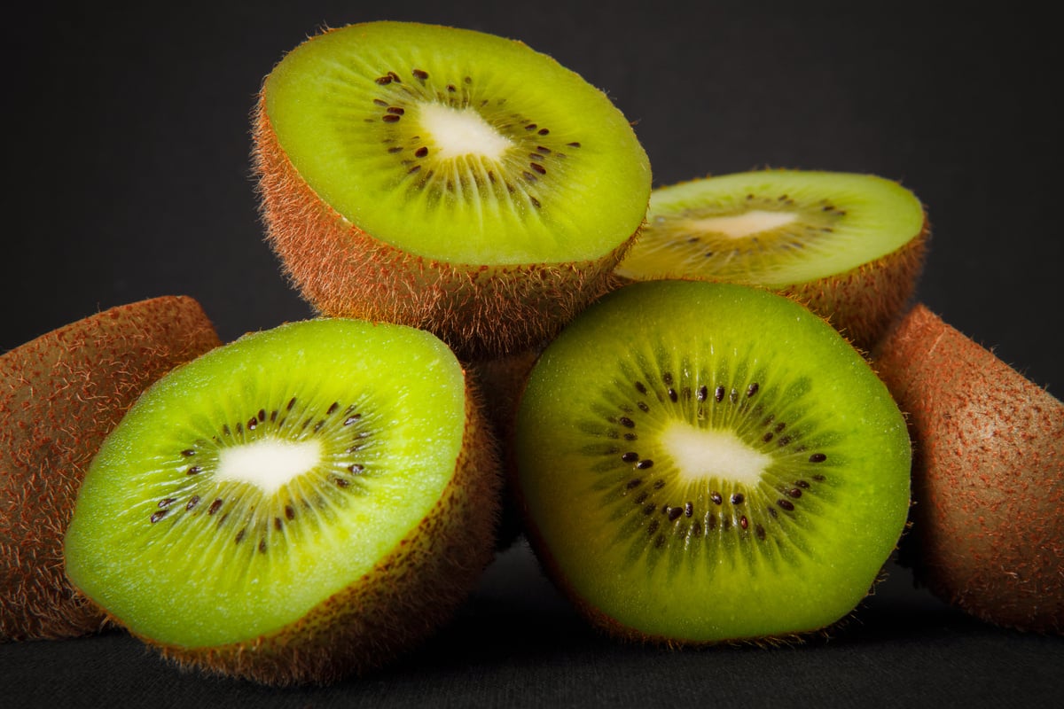 Sliced Kiwi Fruit